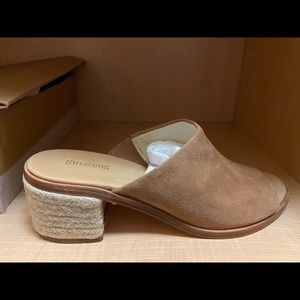 NWT Soludos Open Toe Mule